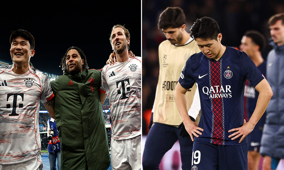 이강인 ‘최고평점’ 빛바랜 활약… ‘코리안 더비’ 김민재가 웃었다